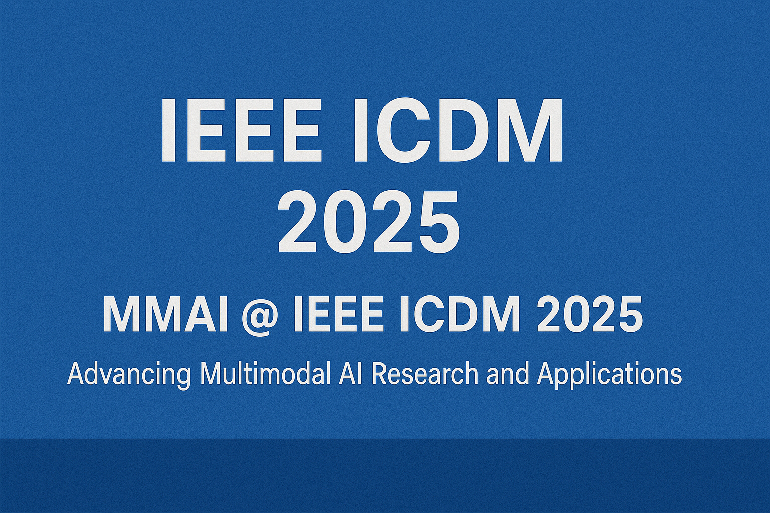 MMAI Workshop Banner